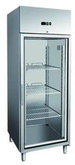 Холодильный шкаф Berg GN650TNG 700 л стеклянная дверь