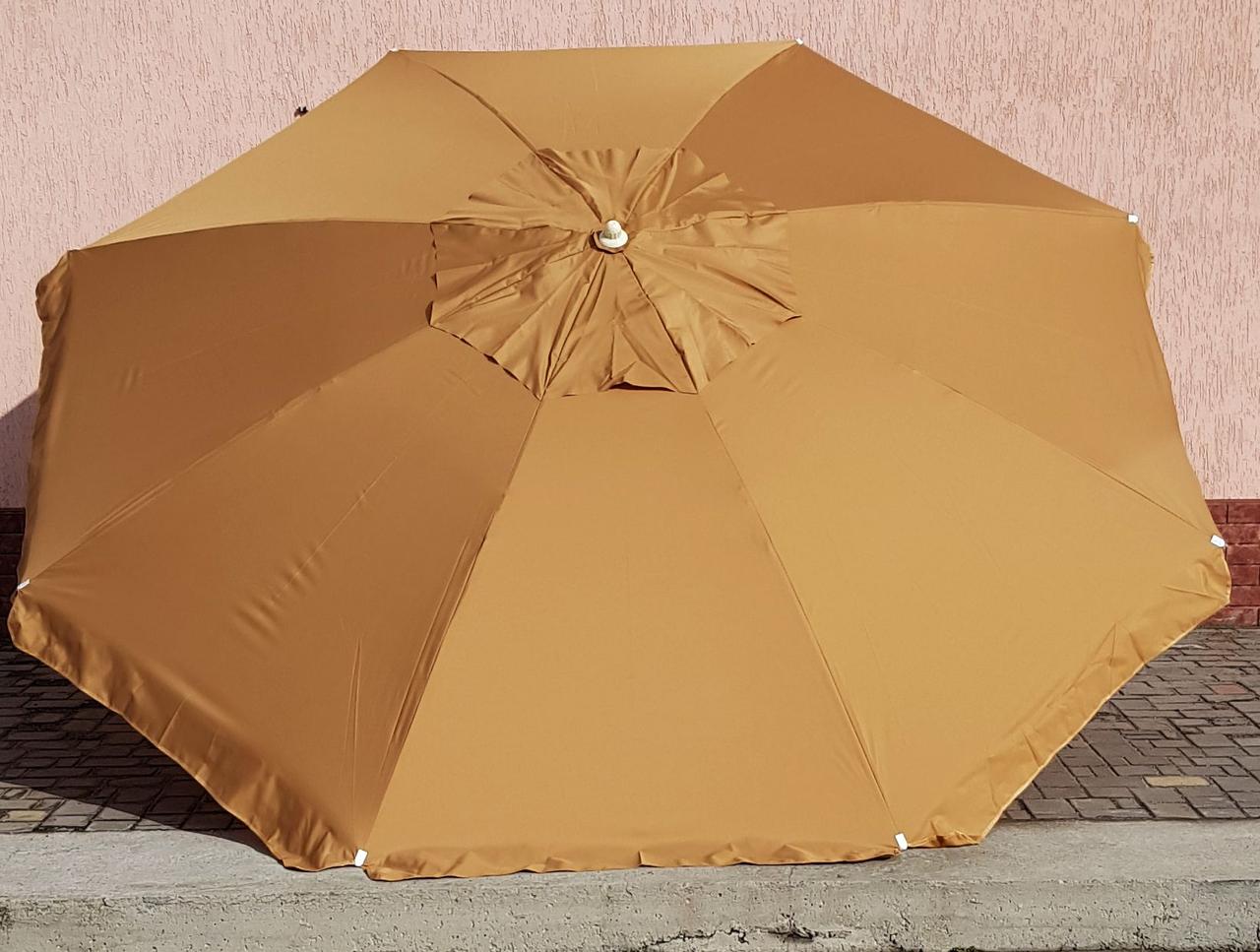 

Зонт садовый торговый Sansan umbrella 011W 3 метра Светлый кофе