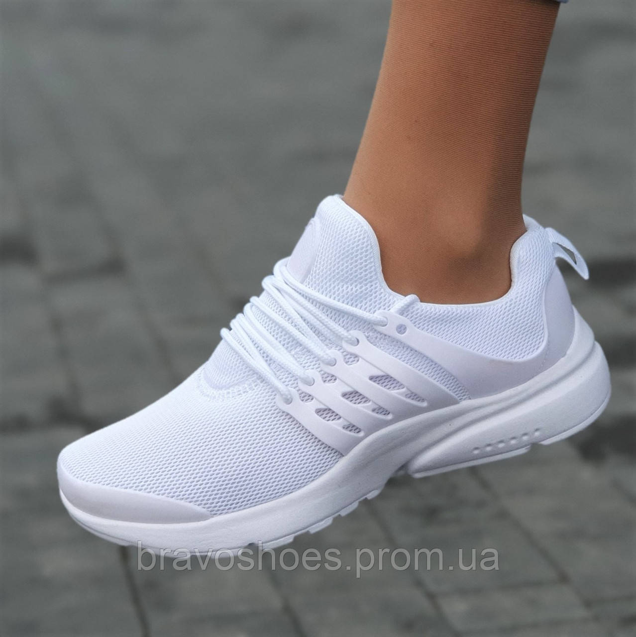 

Кроссовки женские белые Air Presto (Код: Б1668) 39, Белый