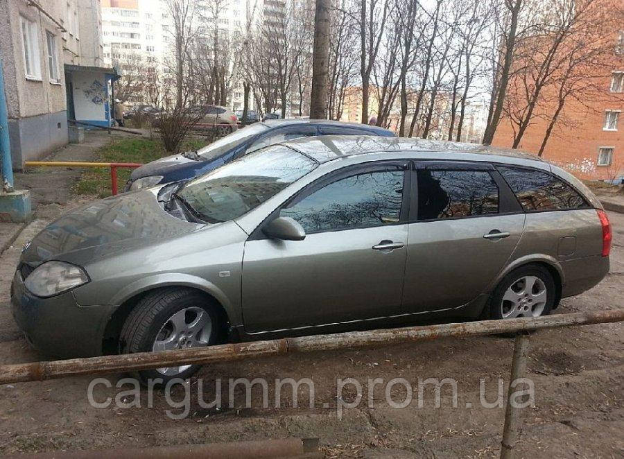

Ветровики Nissan Primera Wagon (P12) 2001-2008 дефлекторы окон