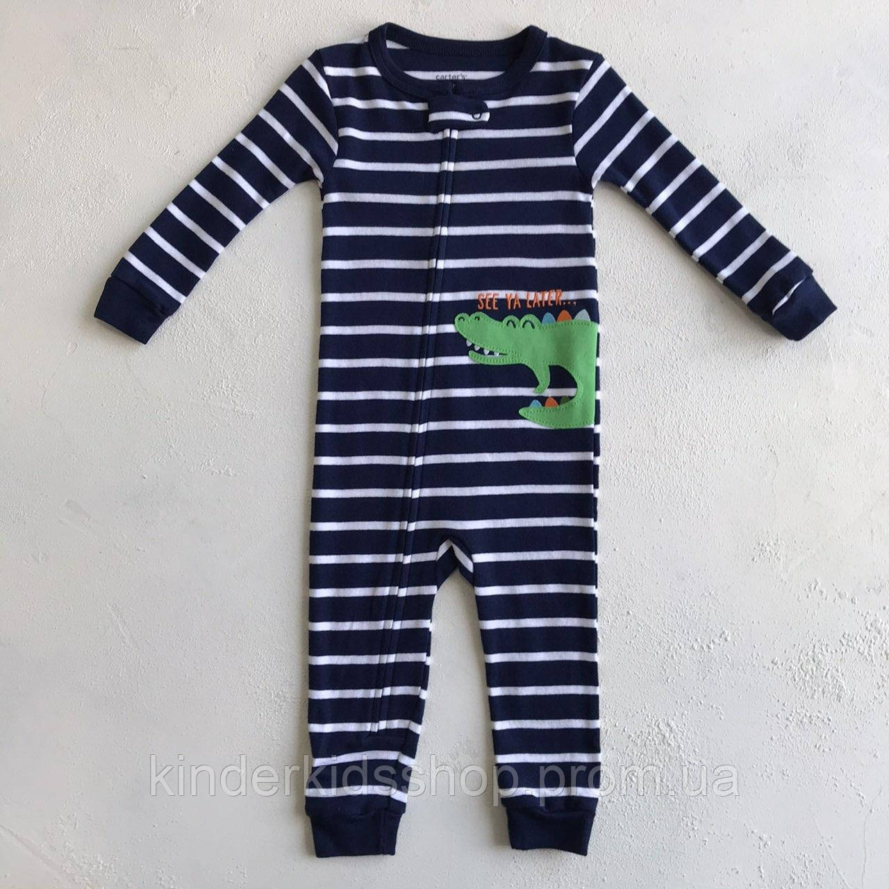 

Хлопковый человечек Carter’s, Синий