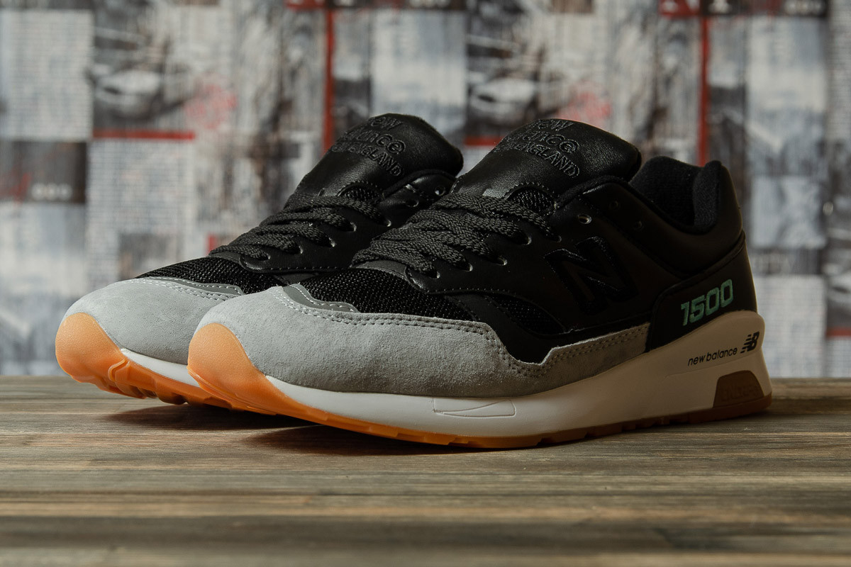 

Кроссовки мужские New Balance 1500 черные, Нью Баланс 1500, натуральная замша, прошиты. Код DO-16712 41