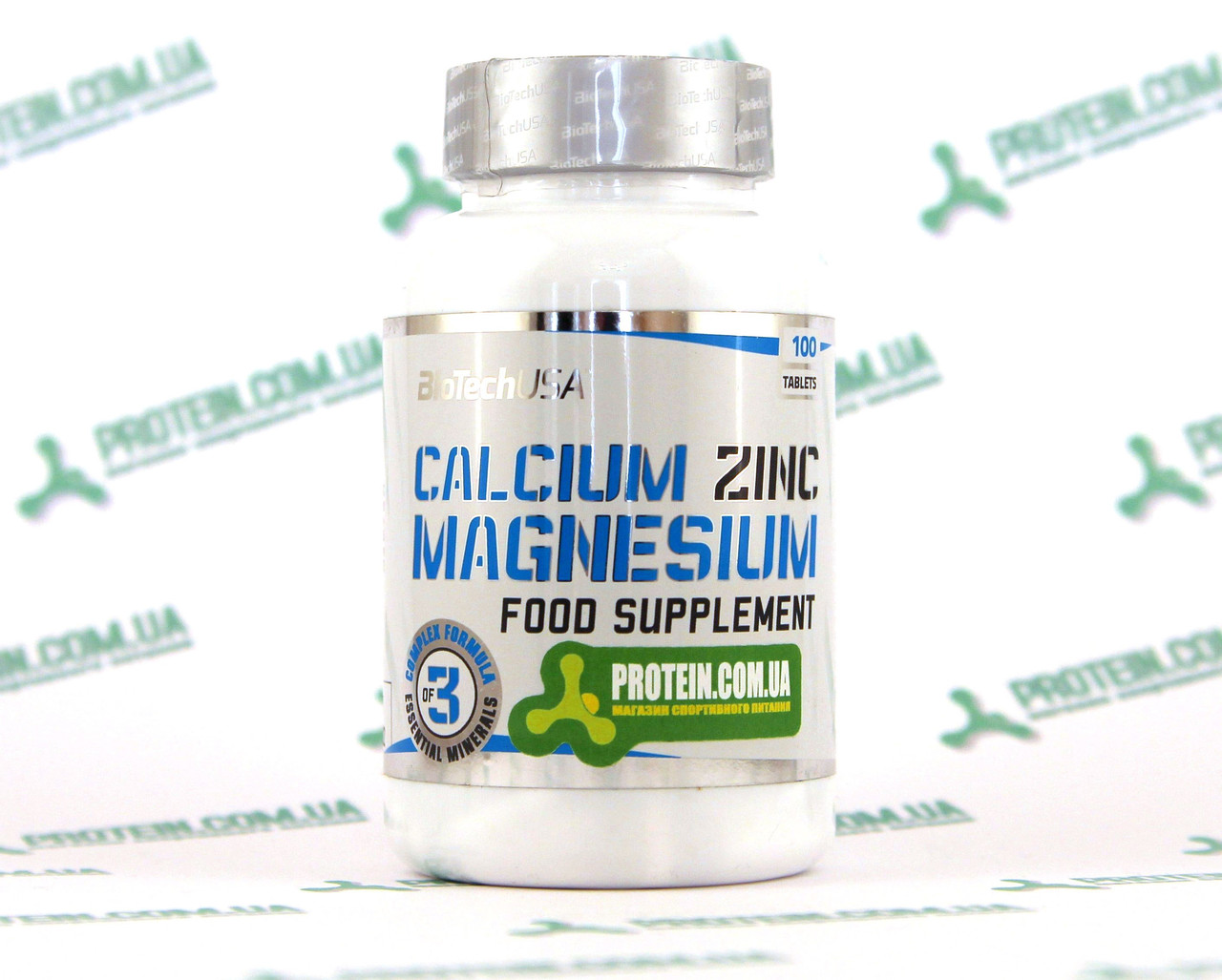 

Витамины BioTech Calcium Zinc Magnesium 100 таб