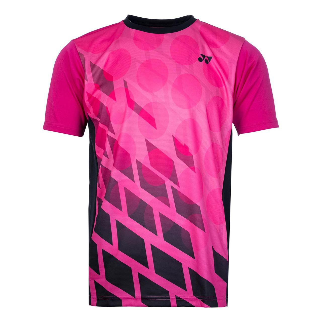 Спортивна футболка Yonex 16369EX Black/Pink