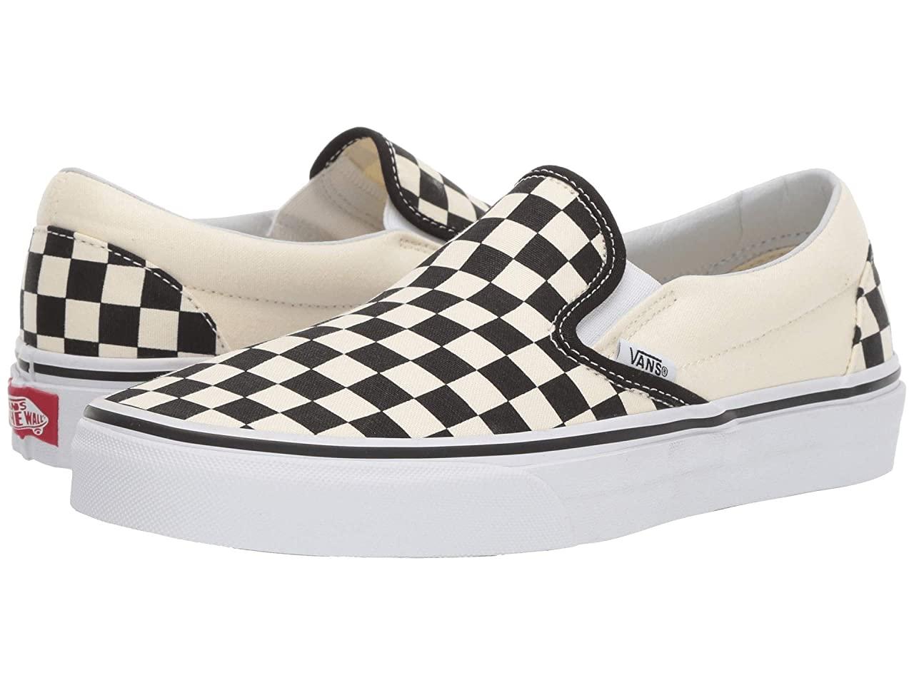 

Кроссовки/Кеды (Оригинал) Vans Classic Slip-On™ Core Classics Black and White Checker/White (Canvas)