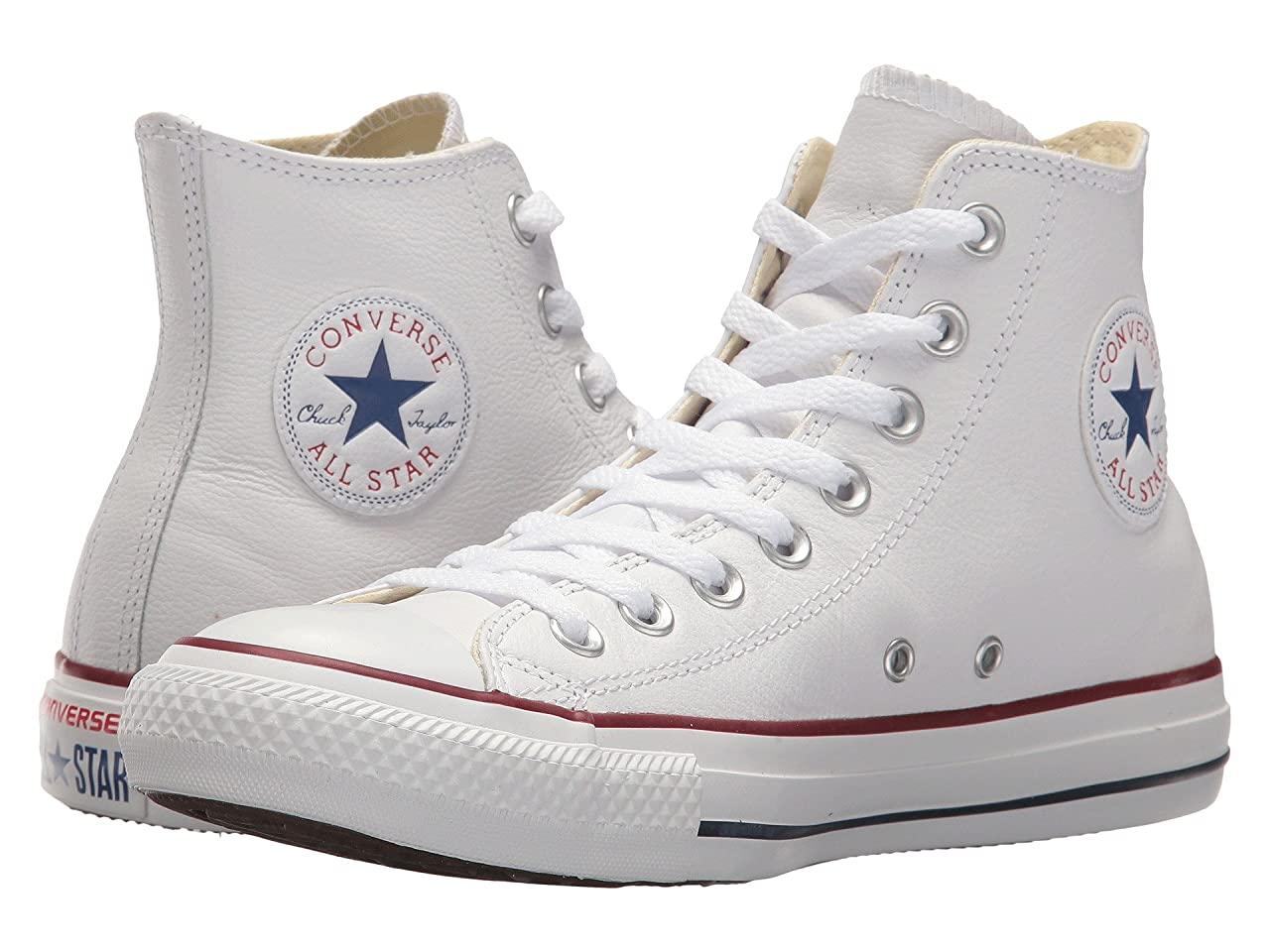 

Кроссовки/Кеды (Оригинал) Converse Chuck Taylor® All Star® Leather Hi White Leather