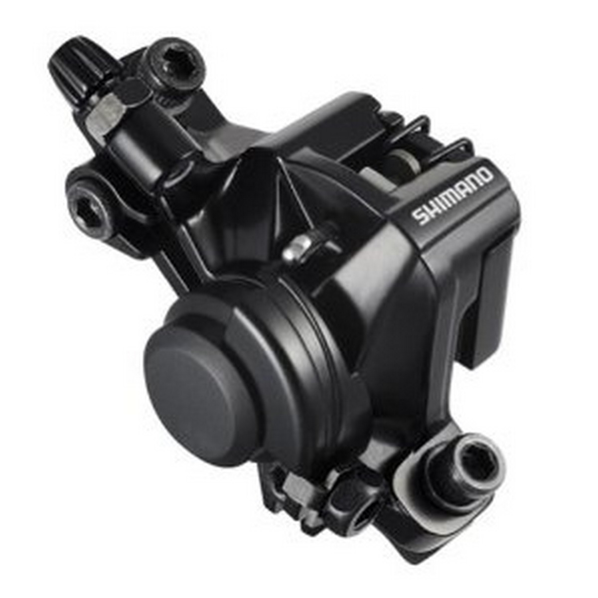 

Гальмівний каліпер Shimano BR-M375 механіка ОЕМ (адаптер R160PS) чорний