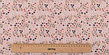 Набор ткани для рукоделия Коралловый с растительными орнаментами  - 8 отрезов 40*50 см, фото 9