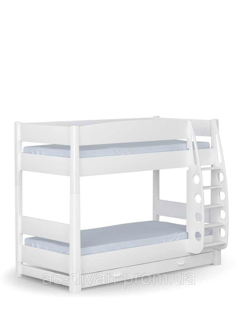 

Кровать двухъярусная 90x190 White