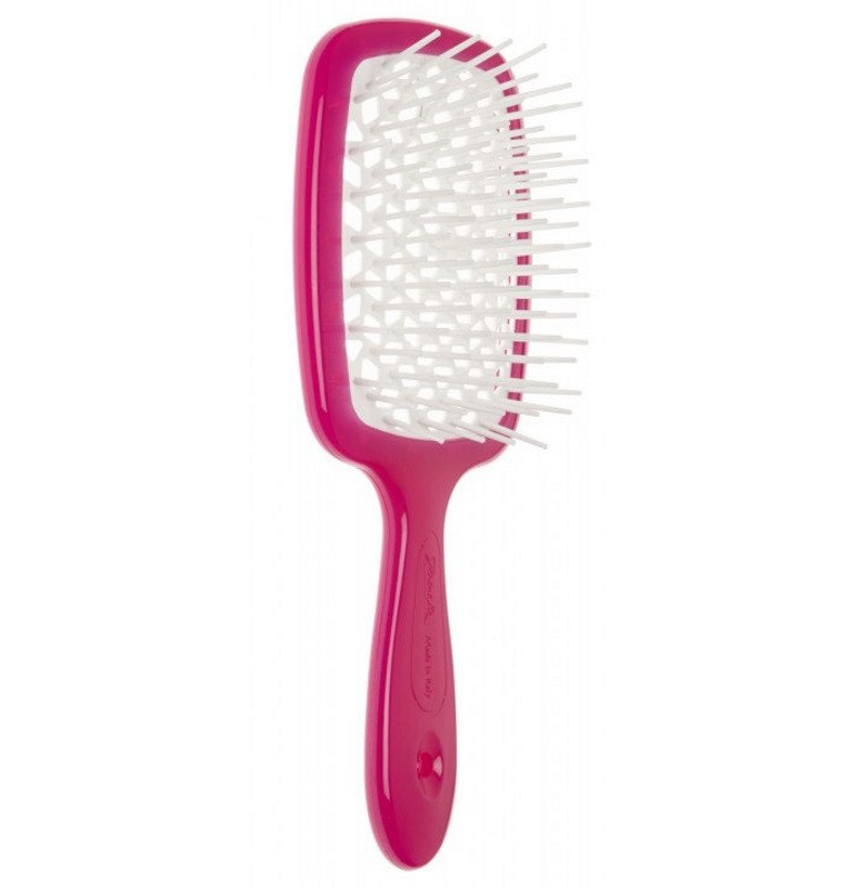 

Расческа Janeke Superbrush With Soft Moulded Tips, Розовый с белым