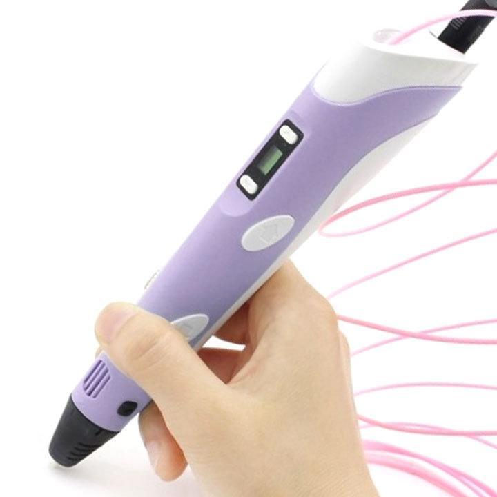3D ручка горячая ручка Smart 3D Pen 2 Purple