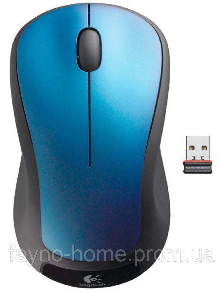 

Миша Logitech Wireless Mouse M310 Blue (6372259)