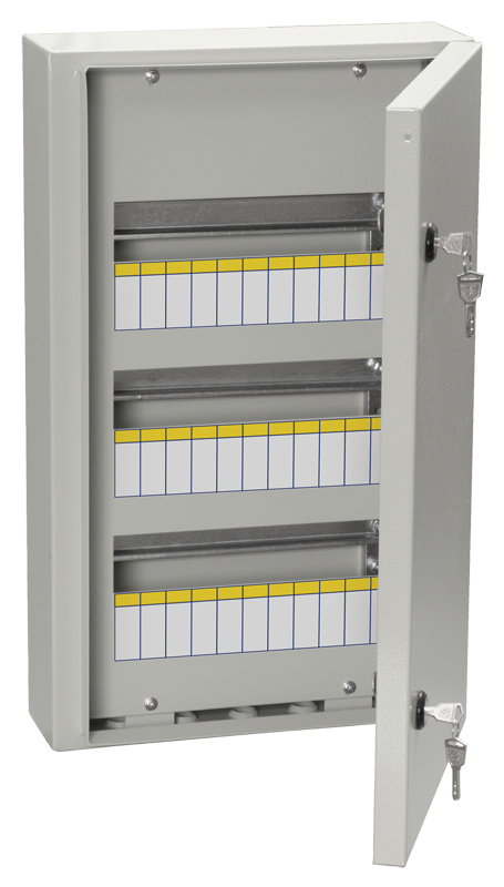 

Корпус металлический распределительный ЩРн-36з-0 У2 IP54, ИЕК [MKM11-N-36-54-Z]
