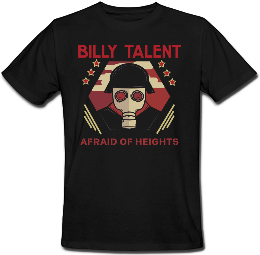 

Футболка Billy Talent - Afraid Of Heights - Mask (чёрная)