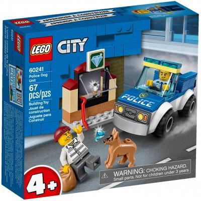 

Конструктор LEGO City Police Полицейский отряд с собакой 67 деталей (60241)