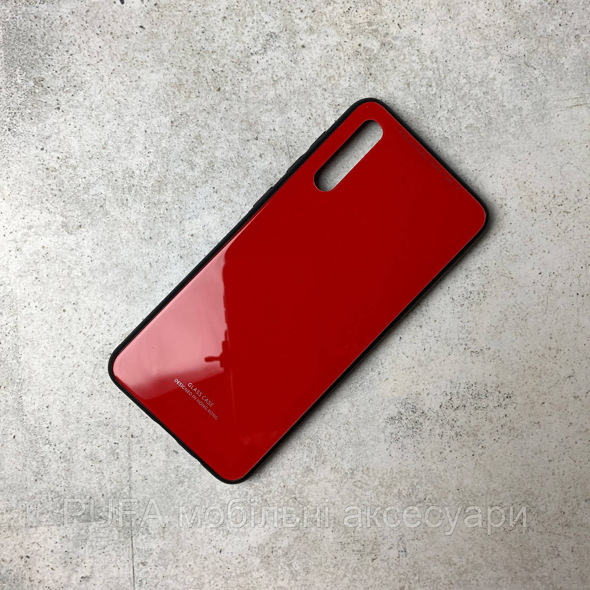 

Чохол-накладка Blue Light Glass SAMSUNG A50 Red, Красный