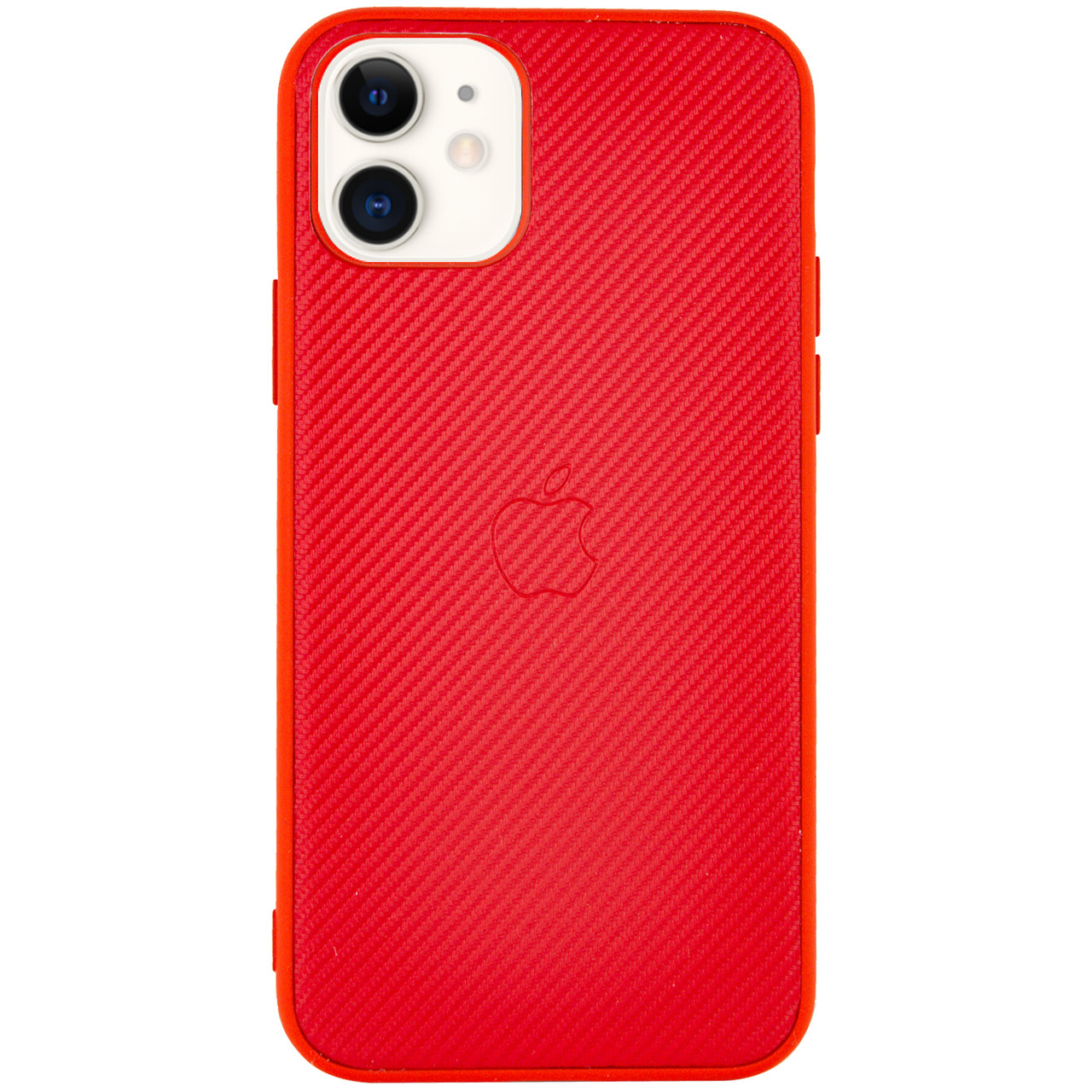 

TPU чехол Fiber Logo для Apple iPhone 11 (6.1, Красный