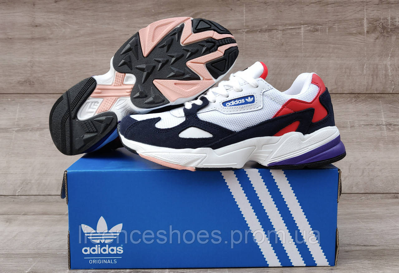 

Женские кроссовки Adidas Falcon W ( White / Red / Blue ) 38 - стелька 24.5см на стопу 24-24.5см, Разные цвета