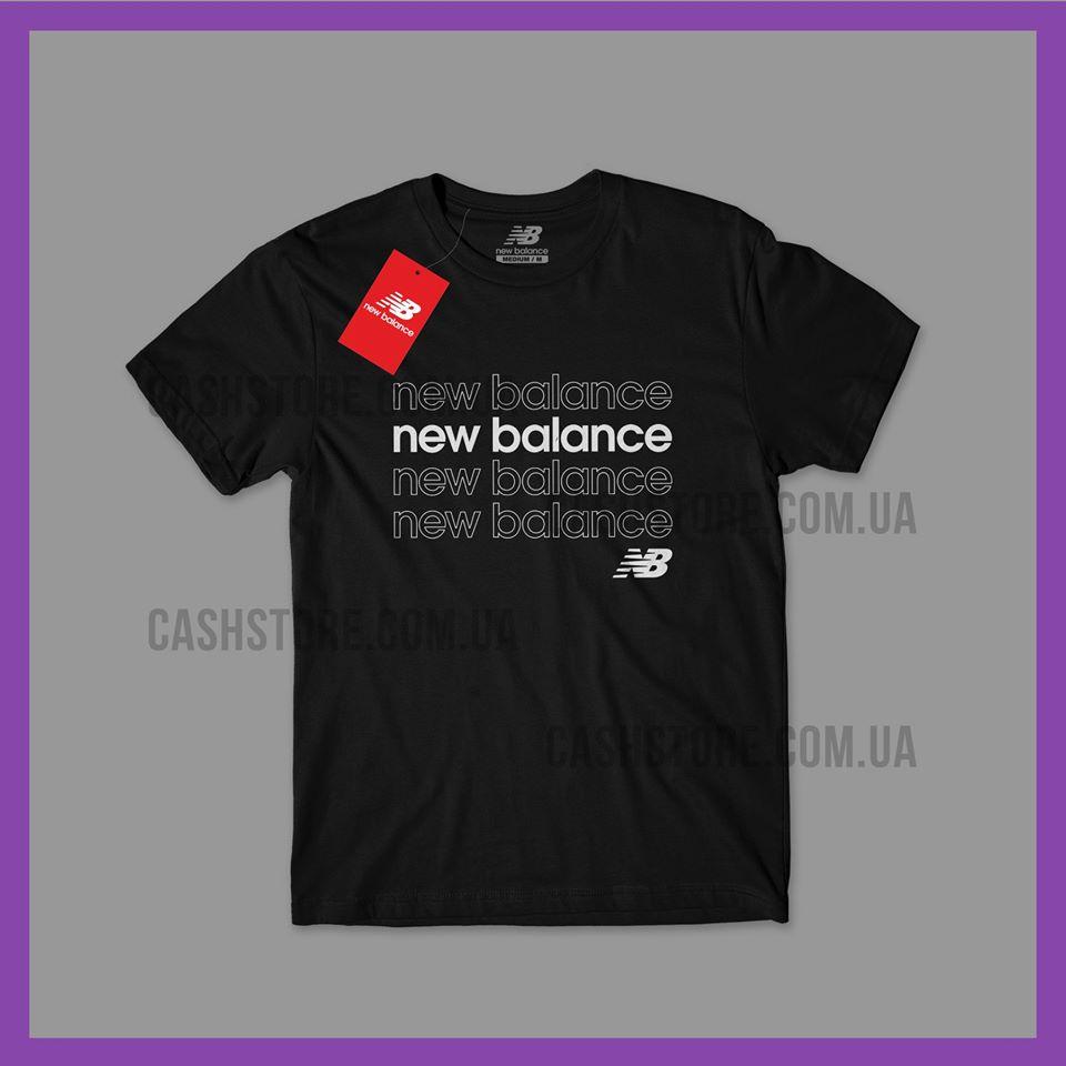 

Футболка New Balance 'Dark Logo' с биркой | Нью Беланс | Черная