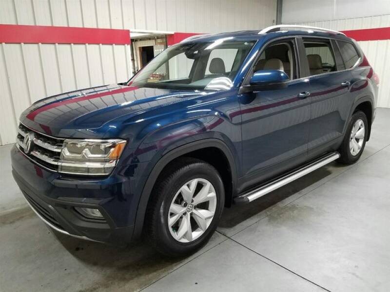 

2018 Volkswagen Atlas V6 SE, Синий