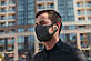 Медицинская защитная маска для лица | Модная Серая маска для лица | Маска питта | Pitta mask, фото 3