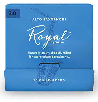 

25 штук D`ADDARIO RJB0120-B25 Royal by D'Addario - Alto Sax #2.0 - 25 Box Трости для альт саксофона