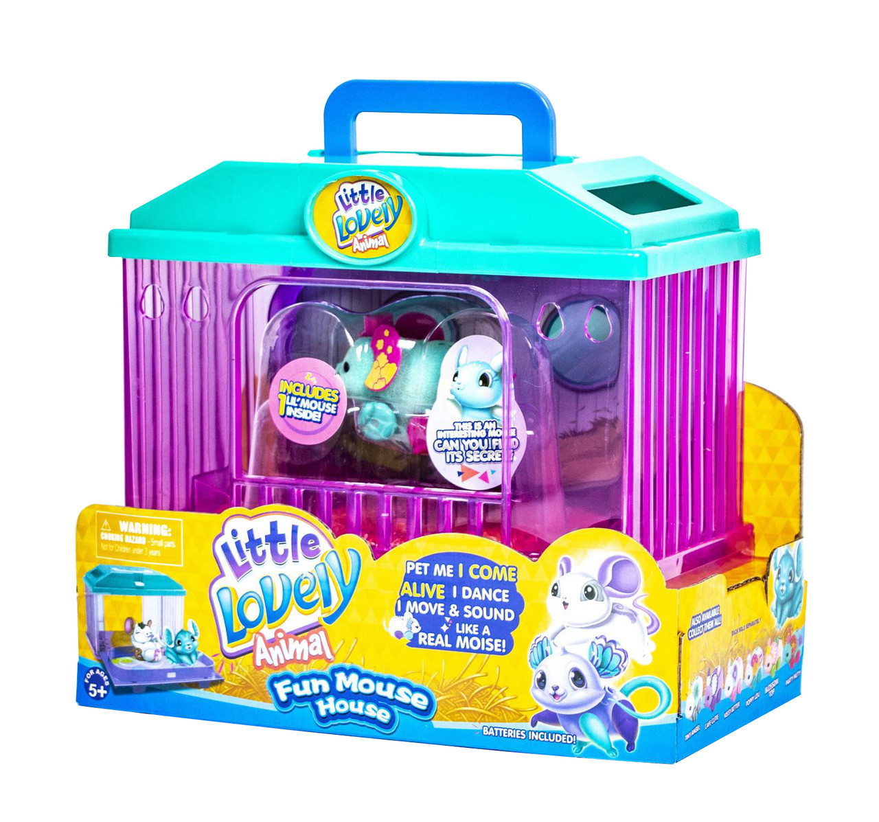 

Интерактивная игрушка Мышка в доме Little Lovely Animal 2613 КОД: 111549112, Разноцветный