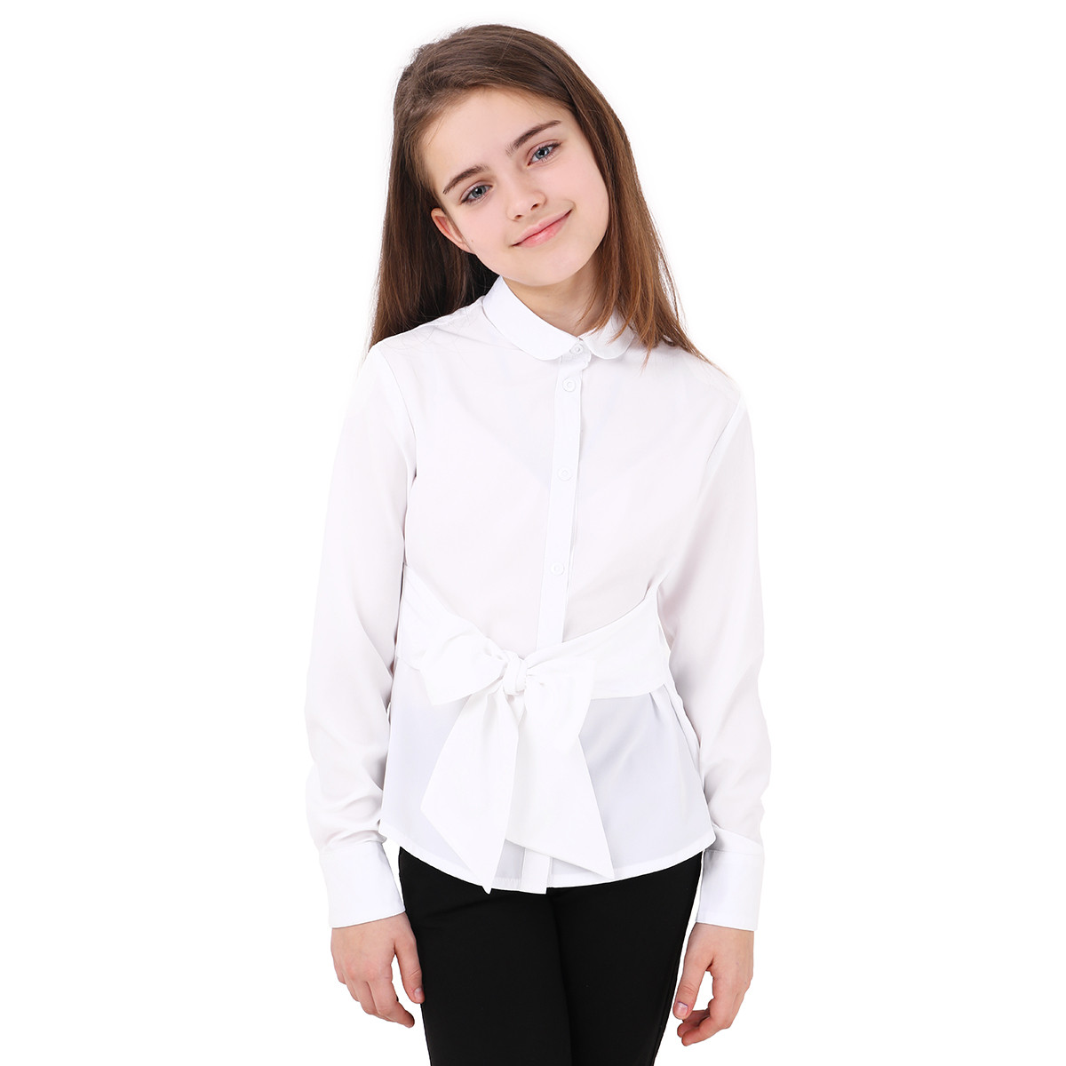 

Блуза для девочки Timbo Adelina B048154 белая 32