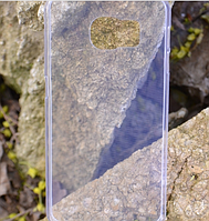 Гибкий прозрачный TPU чехол-накладка для Samsung Galaxy S6 , фото 1