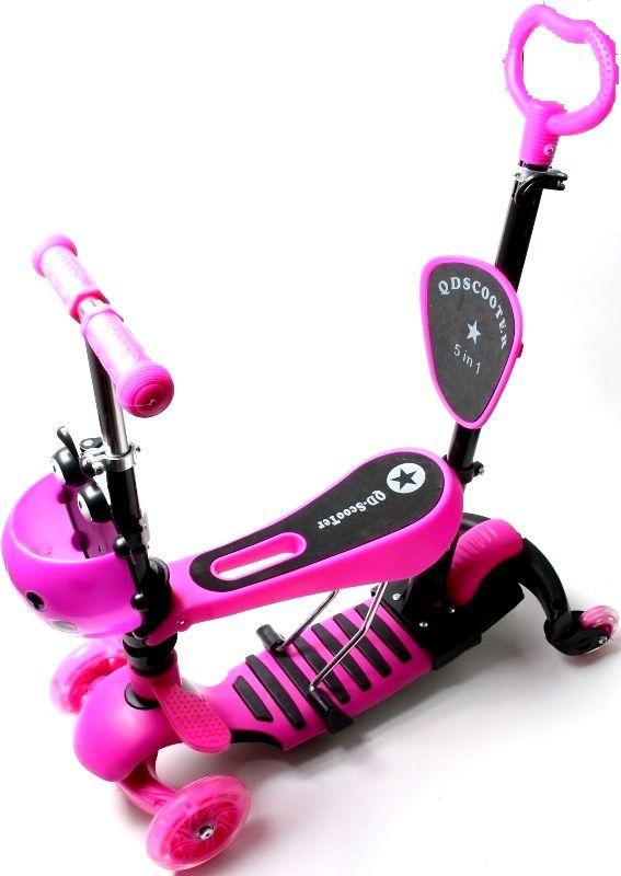

Самокат Scooter "Божья коровка" 4in1 Pink (4-х колесный