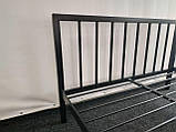 Кровать Турин-2/Turin-2 180*200 металлическая LOFT, фото 5