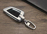 Оригинальный алюминевый чехол футляр для ключей BMW "STYLEBO YS0021" цвет Хром, фото 5