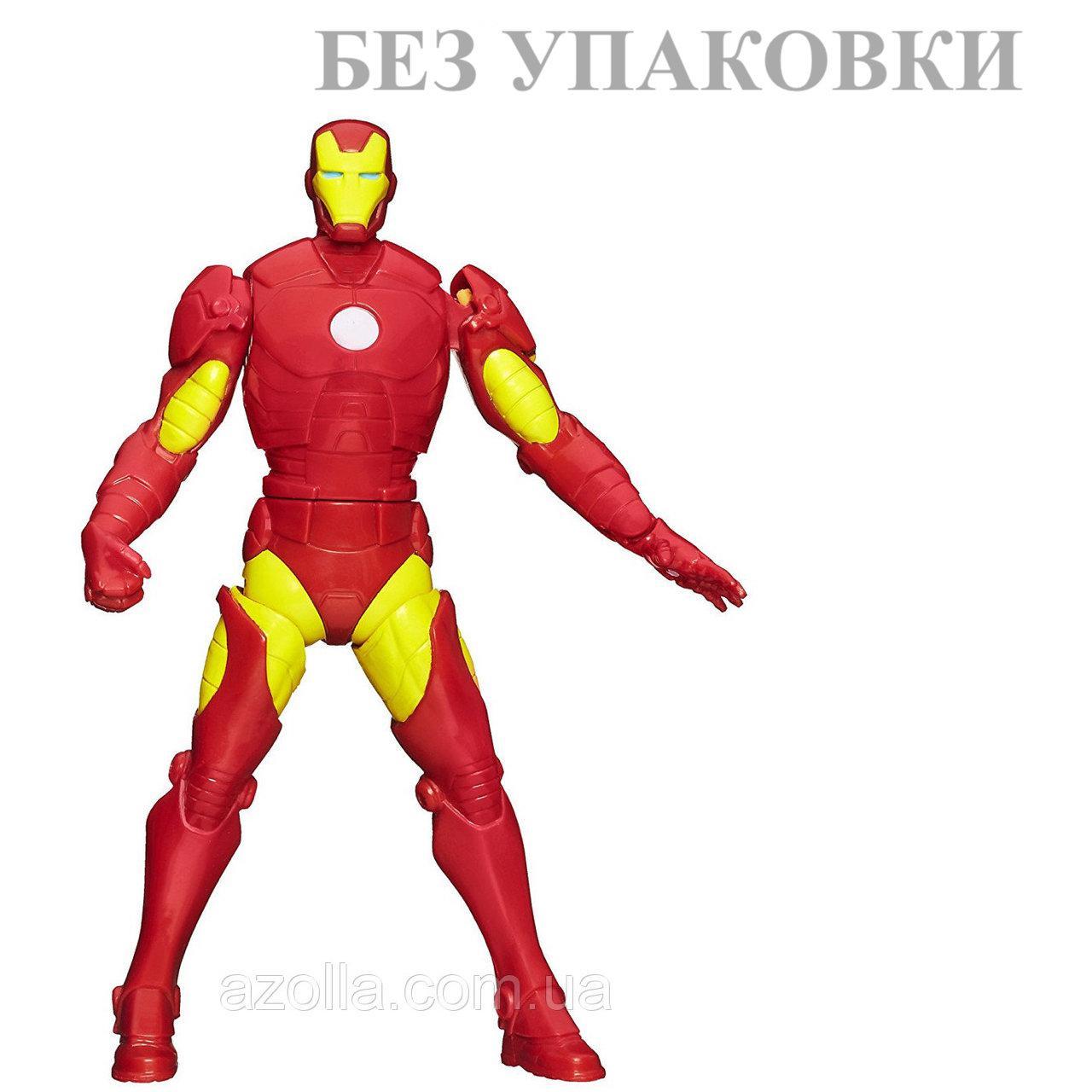 

Подвижная фигурка Железный Человек 15СМ - Iron Man, Avengers, Assemble, Squeeze Legs, Hasbro