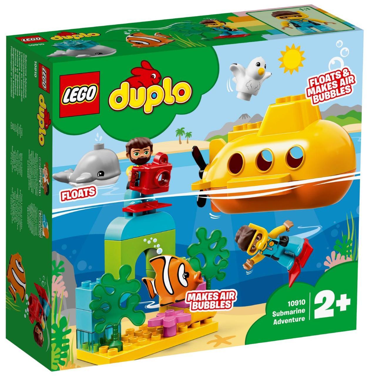 

Lego Duplo Путешествие субмарины 10910