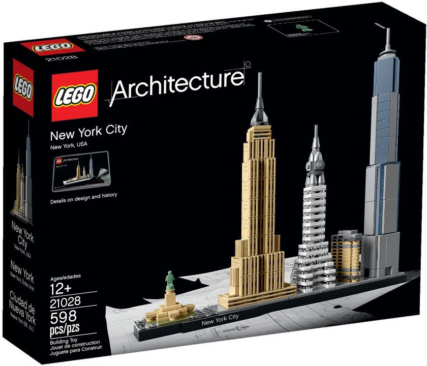 

Lego Architecture Нью-Йорк 21028