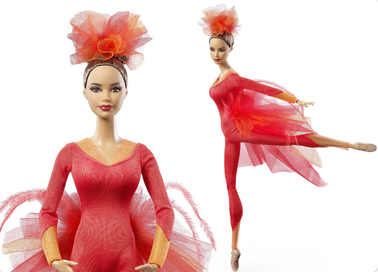 

Коллекционная Кукла Барби Балерина балет - Barbie Misty Copeland Fashion Doll