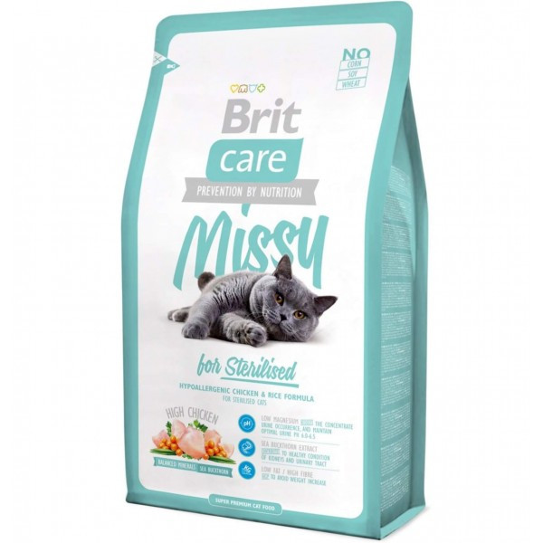 

Сухой корм для кошек Brit Care Cat Missy for Sterilised 2 кг