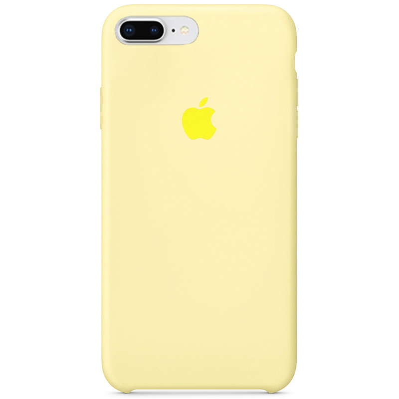 

Чехол Silicone Case Full Protective (AA) для Apple iPhone 7 plus / 8 plus (5.5") Желтый / Mellow Yellow