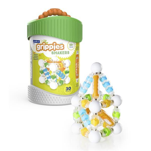 

Конструктор Guidecraft Grippies Shakers, 30 деталей (G8322, Разноцветный