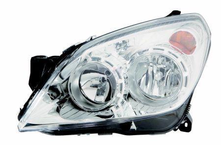 

Фара Opel Astra H '03-14 правая хром.рамка DEPO 1216660