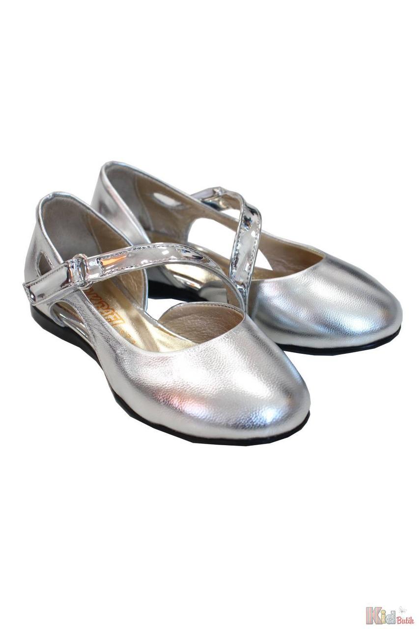 

Туфли серебристого цвета для девочки (30 размер) Kemal Pafi 2125000662008, Серебристый