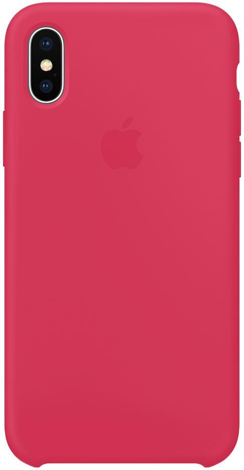 

Оригинальный Силиконовый Чехол для Apple iPhone X / XS Rose Red (49561, Красный