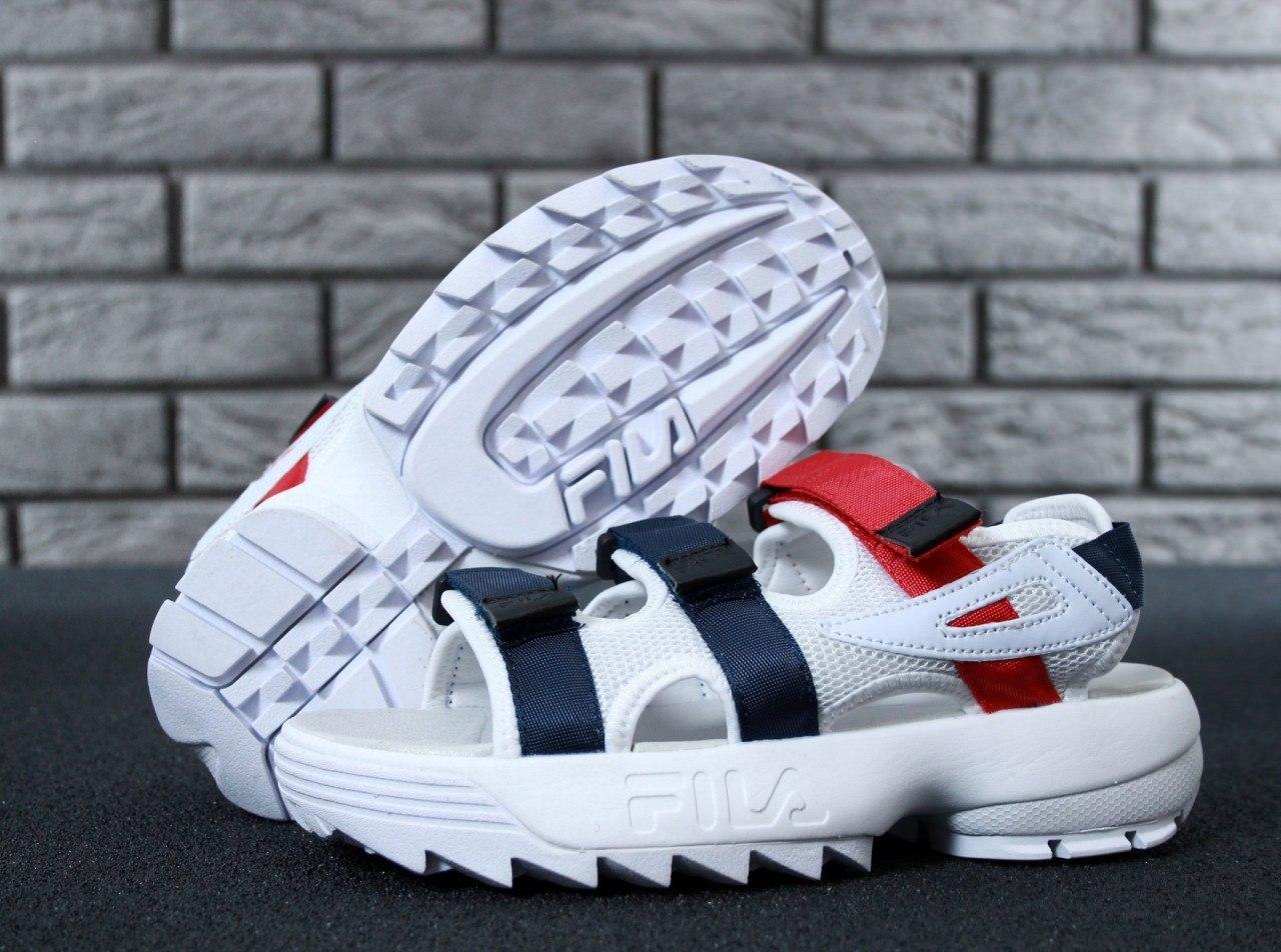 

Женские / мужские Fila Disruptor Sandals, сандалии фила дисраптор, сандалии Fila Disruptor, сандалі Fila, Белый