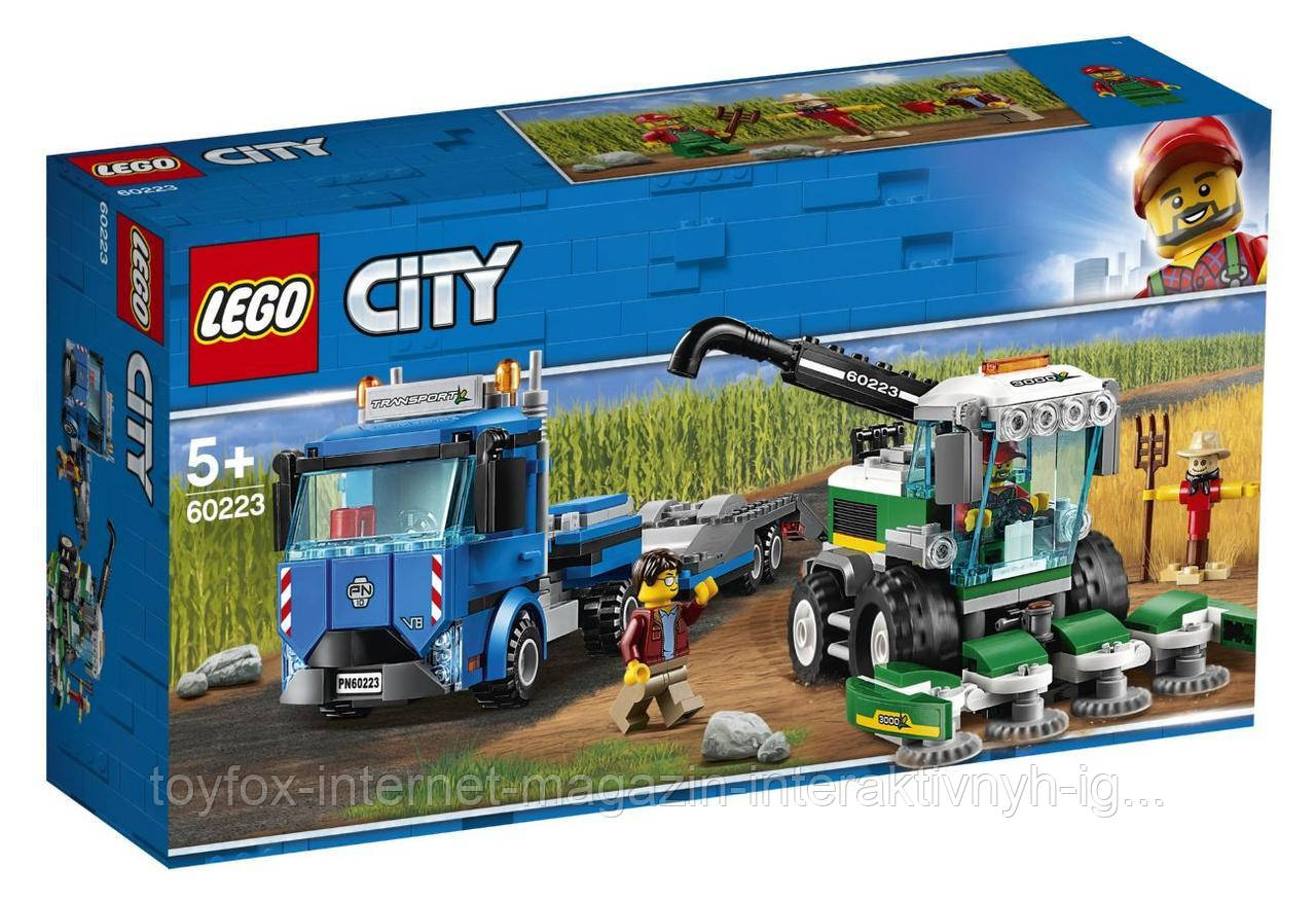 

Lego City Транспортировщик для комбайнов 60223