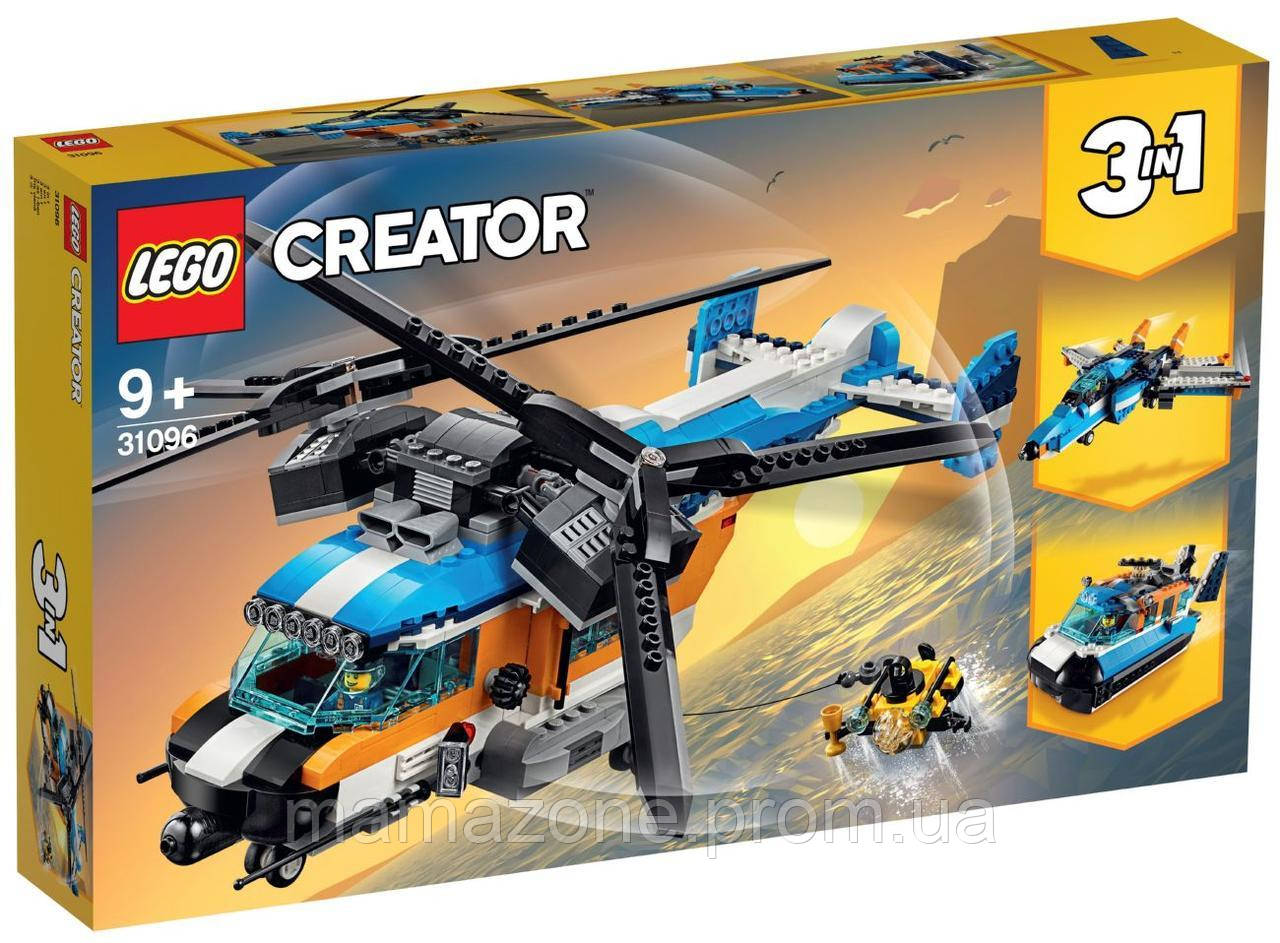 

Lego Creator Двухроторный вертолёт 31096