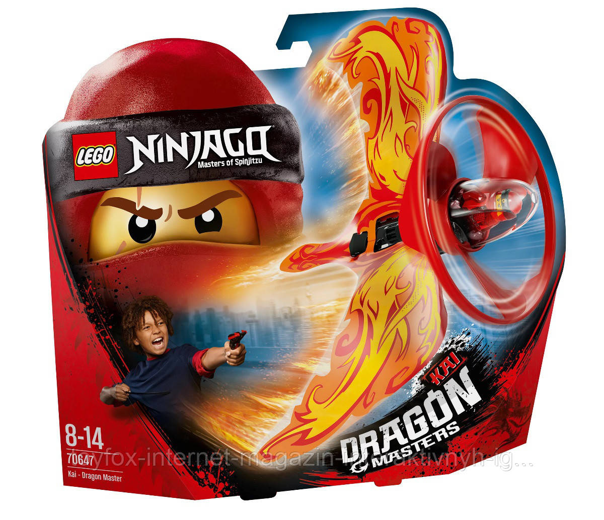 

Lego Ninjago Кай – Повелитель дракона 70647