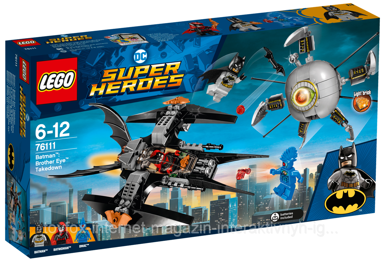 

Lego Super Heroes Бэтмен: ликвидация Глаза брата 76111