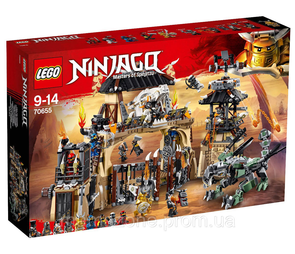 

Lego Ninjago Пещера драконов 70655