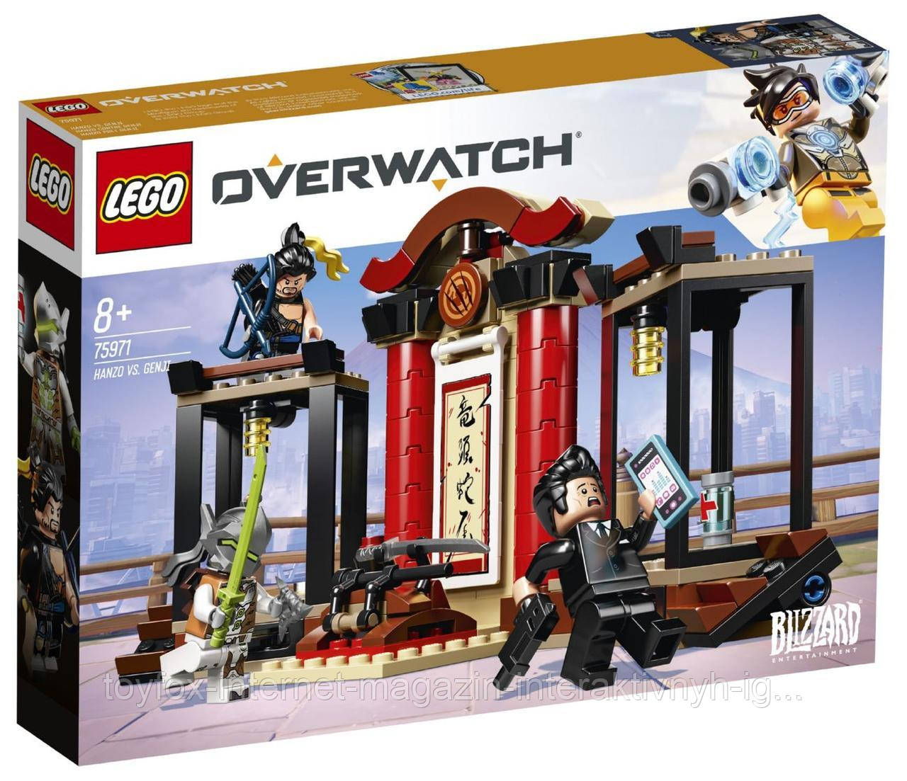 

Lego Overwatch Хензо против Гэндзи 75971