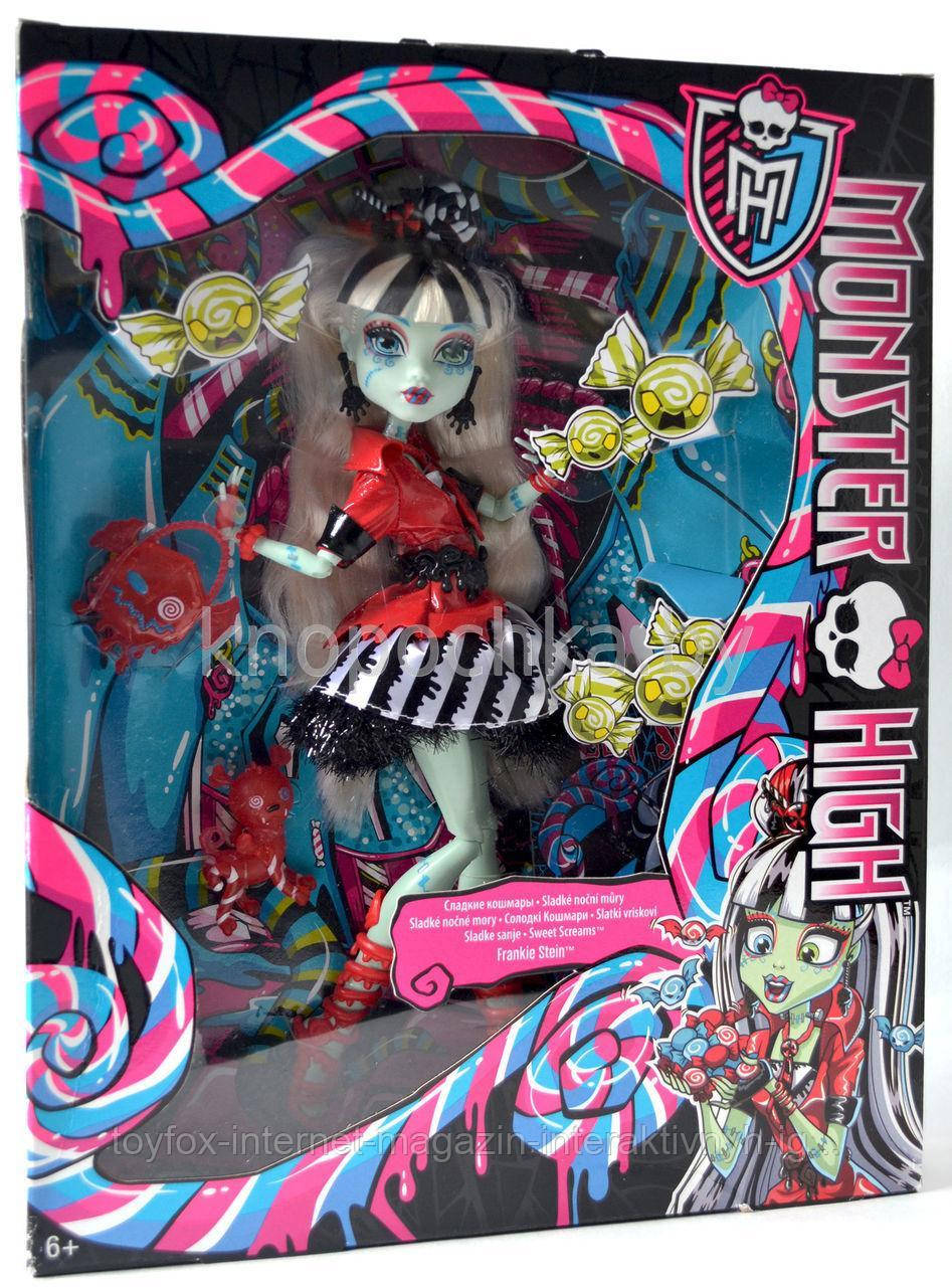Кукла Монстер Хай Френки Штейн Сладкие Крики Monster High Frankie Stein Swe...